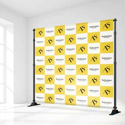 step-repeat-banner-stand